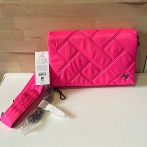 NWT Lug Huddle Shoulder & Crossbody Bag, Magenta Pink